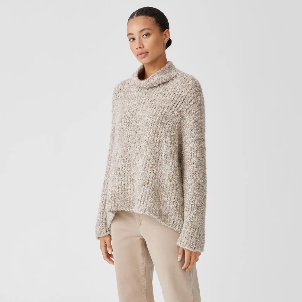 Eileen Fisher Alpaca Turtleneck Sweater